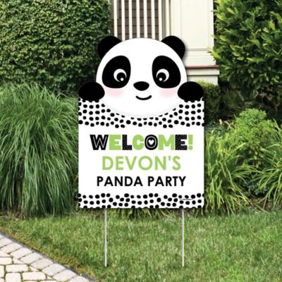 Party Like A Panda Bear Party Decorations Baby Shower Or