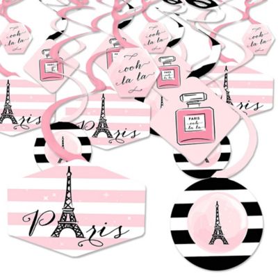 Paris Ooh La La Paris Themed Baby Shower Or Birthday Party