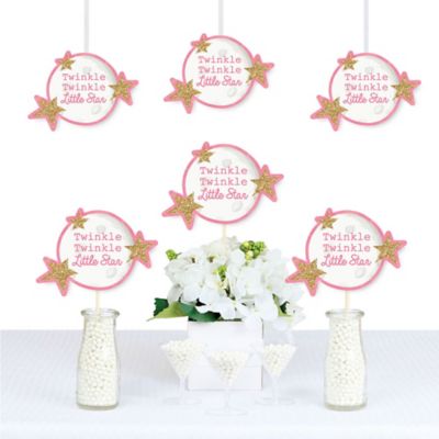 Pink Twinkle Twinkle Little Star Moon And Star Decorations Diy