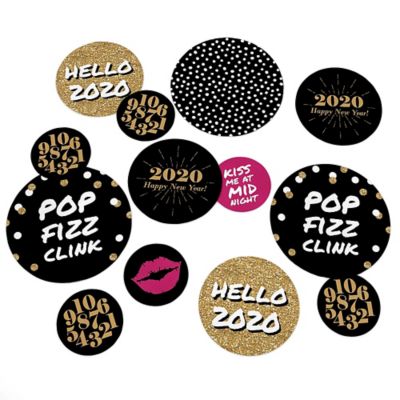 Pop Fizz Clink 2020 New Year S Eve Party Giant Circle