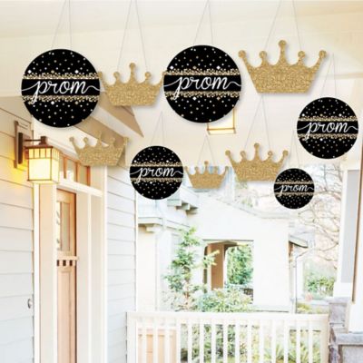 Hanging Prom Outdoor Prom Night Party Hanging Porch Tree Yard Decorations 10 Pieces