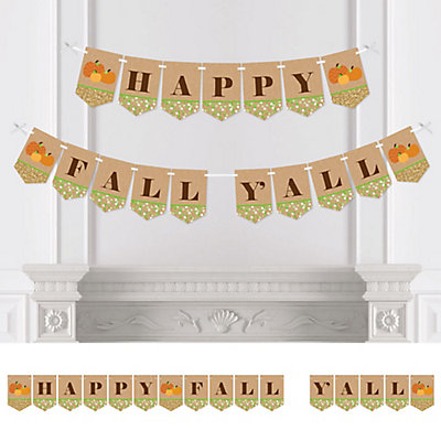 Pumpkin Patch - Fall & Halloween Party Bunting Banner & Decorations
