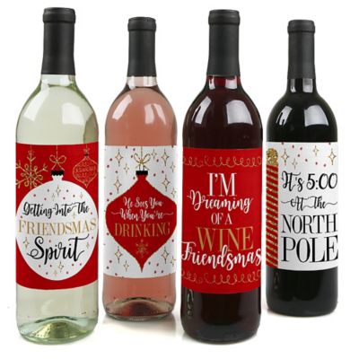 Red And Gold Friendsmas Friends Christmas Party Decorations For