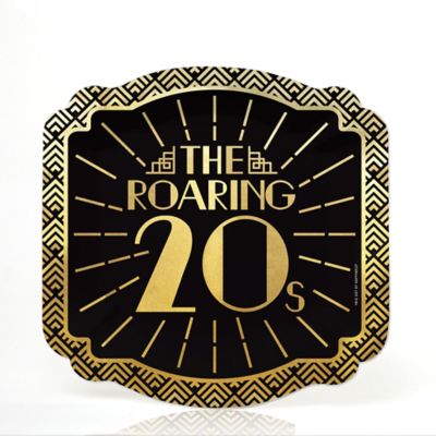 Roaring 20 S With Gold Foil 2020 Graduation Party Supplies
