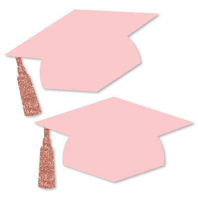 rose graduation cap