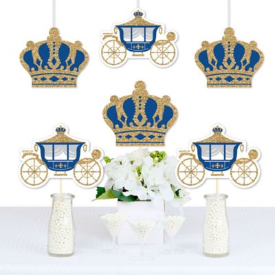Royal Prince Charming Decorations Diy Princes Baby Shower Or