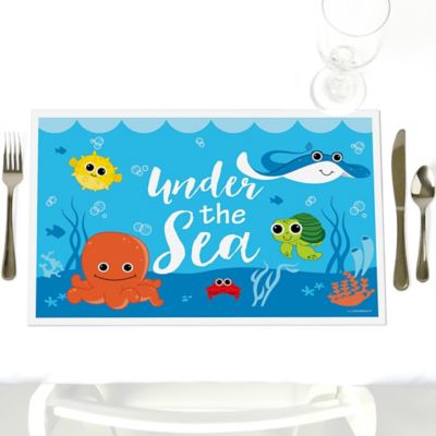 Under The Sea Critters Party Table Decorations Baby Shower Or