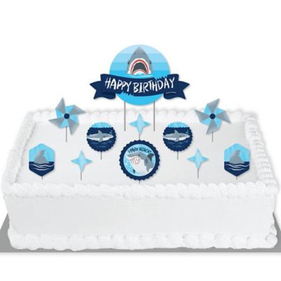 Shark Zone Jawsome Shark Birthday Party Cake Decorating Kit