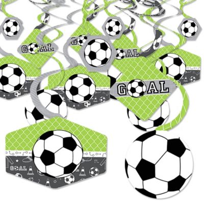 Goaaal Soccer Baby Shower Or Birthday Party Hanging Decor