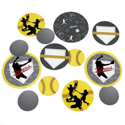 Grand Slam Fastpitch Softball Baby Shower Or Birthday Party