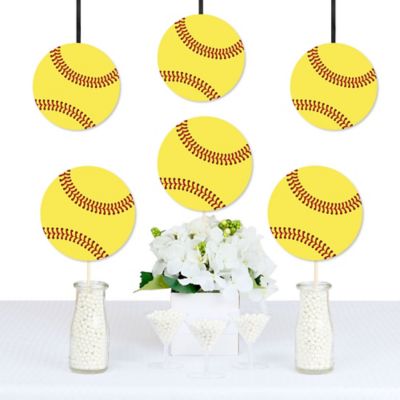 Grand Slam Fastpitch Softball Decorations Diy Baby Shower Or