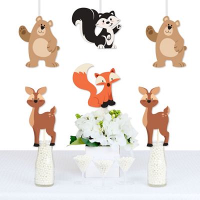 Stay Wild Forest Animals Bear Deer Skunk And Fox