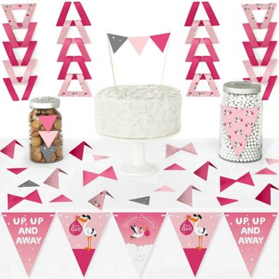 Girl Special Delivery Diy Pennant Banner Decorations It S A