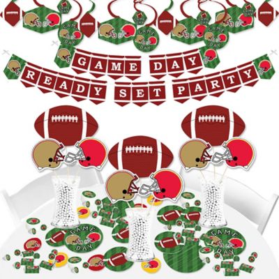 Super Football Bowl Sports Game Day Party Supplies Banner