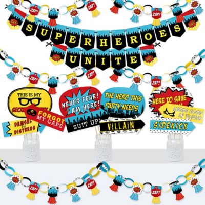 Bam Superhero Baby Shower Theme Bigdotofhappiness Com