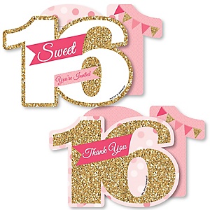 Sweet 16 - Birthday Party Theme | BigDotOfHappiness.com