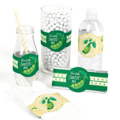 Sweet Pea In A Pod Diy Party Supplies Baby Shower Or First