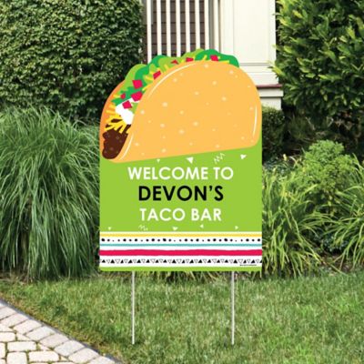 Taco Bout Fun Party Decorations Mexican Fiesta Personalized