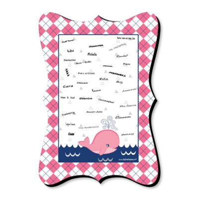 Tale Of A Girl Whale Baby Shower Theme Bigdotofhappiness Com
