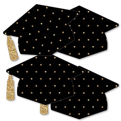 Tassel Worth The Hassle Gold Grad Cap Decorations Diy