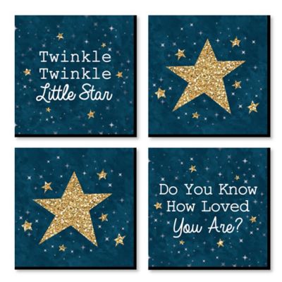 Twinkle Twinkle Little Star Nursery Decor 11 X 11 Kids Wall