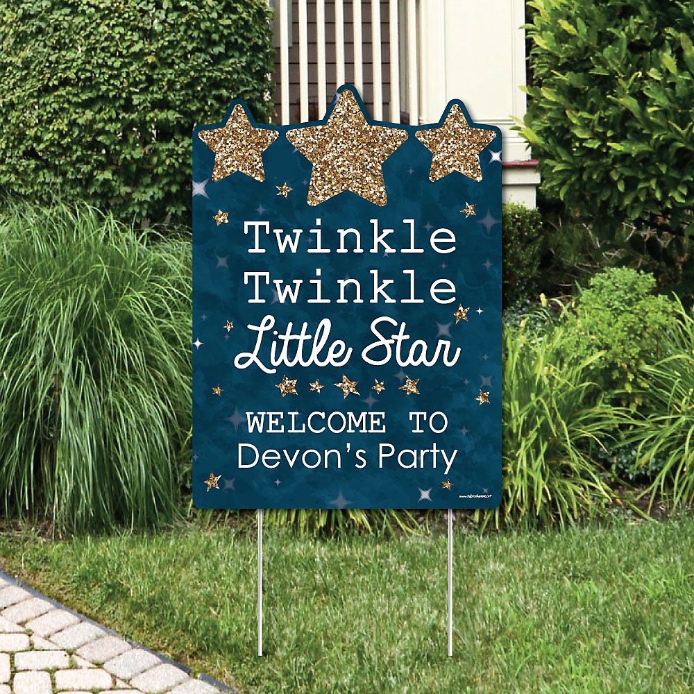 Twinkle Twinkle Little Star Party Decorations Birthday Party