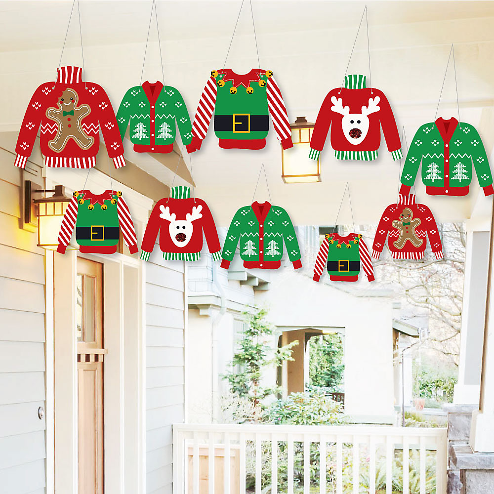 christmas sweater  decorations  Billingsblessingbags org