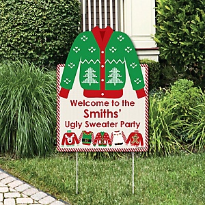  Ugly  Sweater  Holiday Party  Theme BigDotOfHappiness com