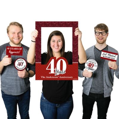 We Still Do - 40th Wedding Anniversary - Personalized Anniversary Photo ...