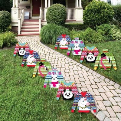 Wild And Ugly Sweater Party Sweater Lawn Decorations Outdoor