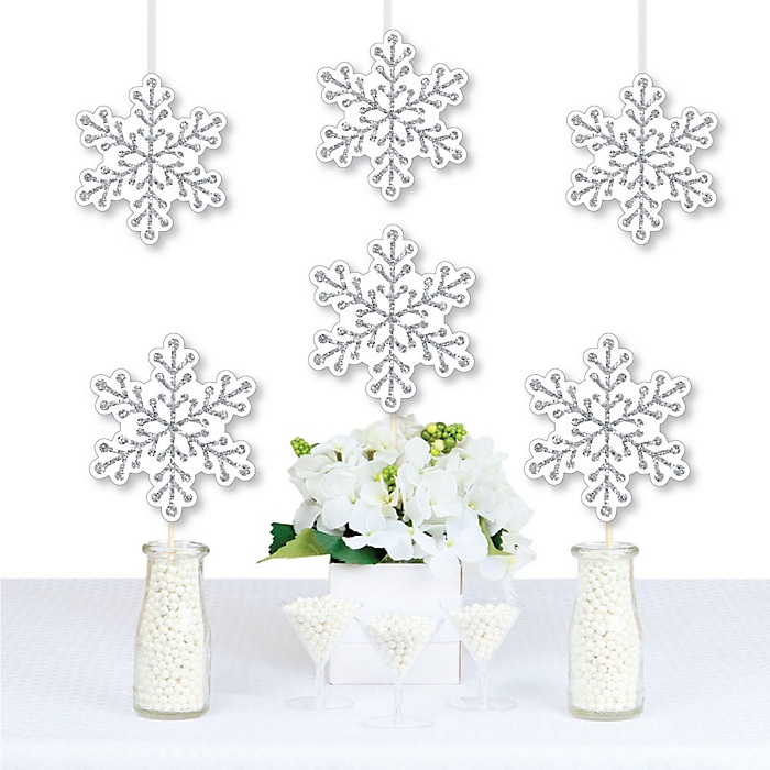  Winter  Wonderland Snowflake  Decorations  DIY  Snowflake  
