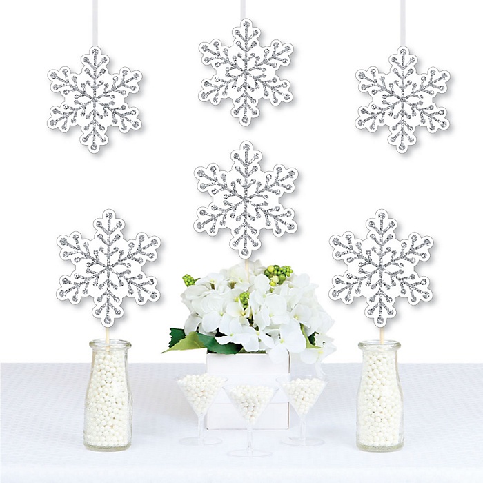 Winter Wonderland Snowflake Decorations DIY Snowflake Winter Wonderland Snowflake Decorations DIY Snowflake