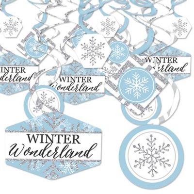 Winter Wonderland Snowflake Holiday Party And Winter Wedding