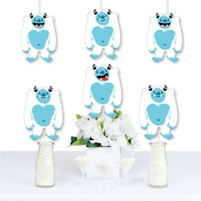 Yeti To Party Decorations Diy Abominable Snowman Party Or