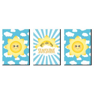You Are My Sunshine Nursery Wall Art Kids Room Decor And Home