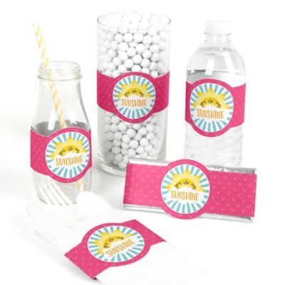 You Are My Sunshine Diy Baby Shower Or Birthday Party Wrappers