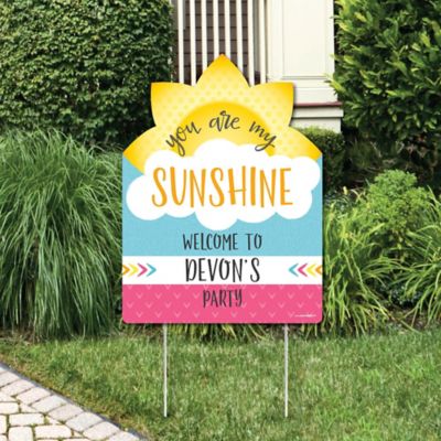 You Are My Sunshine Party Decorations Birthday Party Or Baby